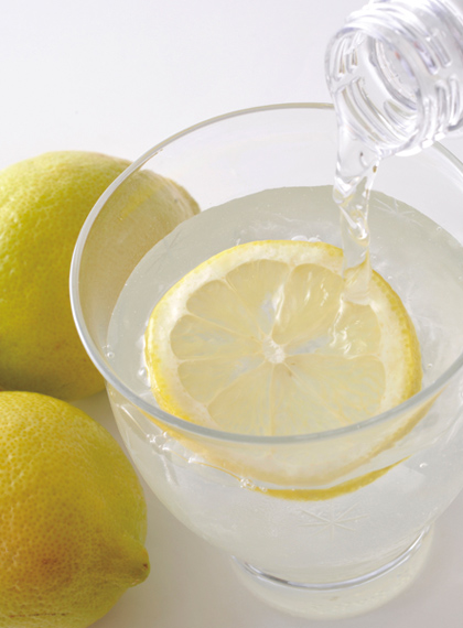 レモン水のイメージ